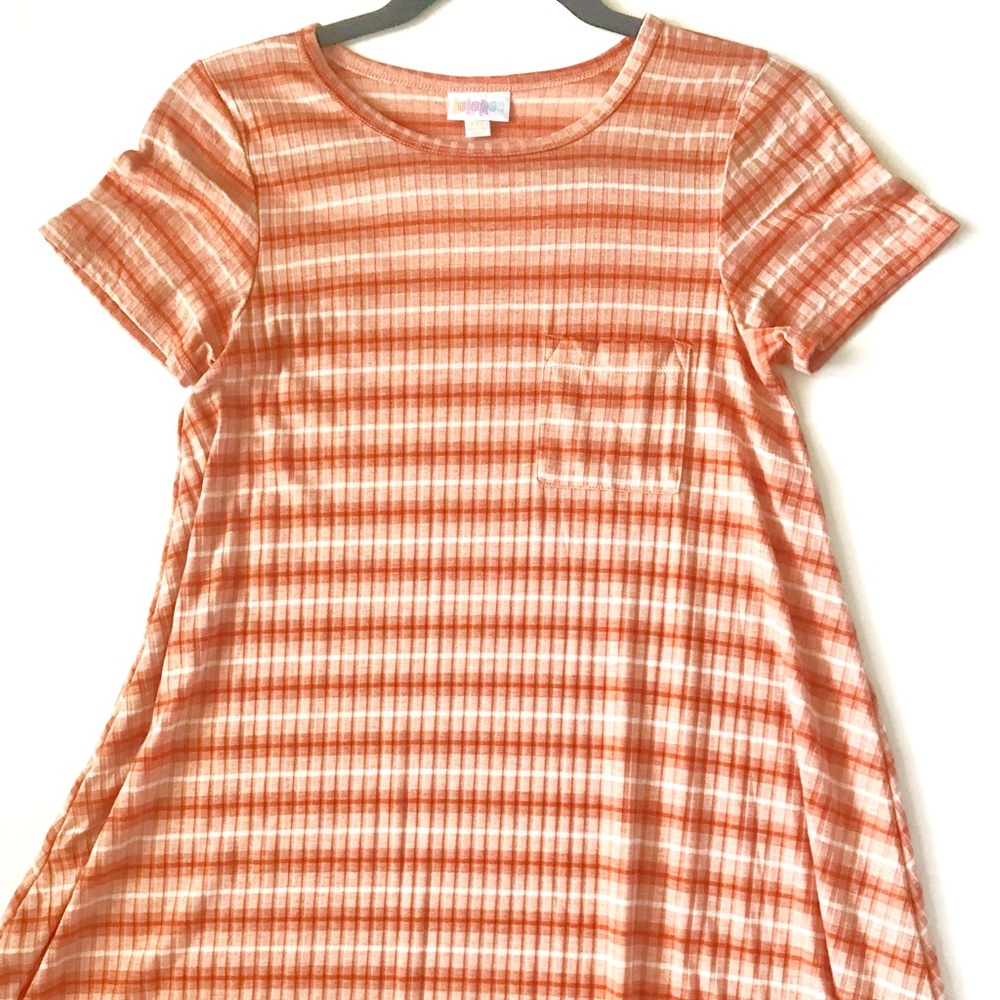 LuLaRoe xxs striped Carly. Euc